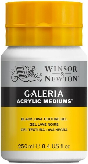 Galeria-Black lava texture gel-250ml
