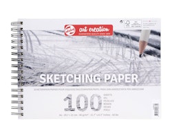 Talens-Sketching paper A4 90gram 100st