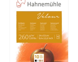 Hahnemühle -Velour 24x32-260g-10st