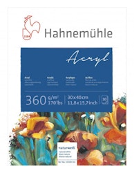 Hahnmuhle-360gram-30x40-acryl-10st-Acrylic