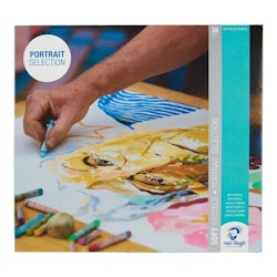 Van Gogh-softpastell-portraits selection 36st