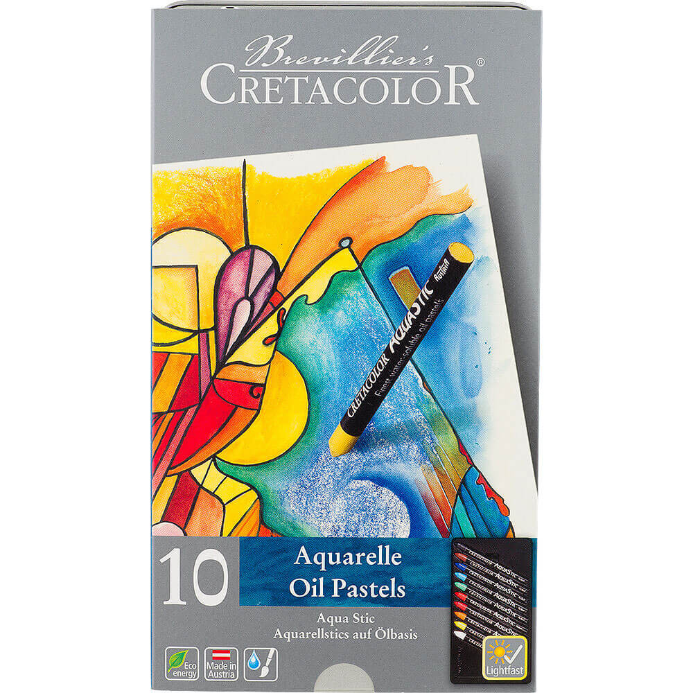 Cretacolor-Oljepastell-10 färger