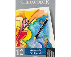 Cretacolor-Oljepastell-10 färger