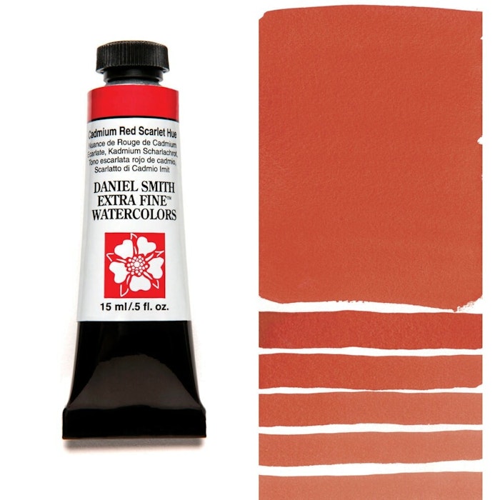 Daniel Smith -Cadmium red scarlet hue