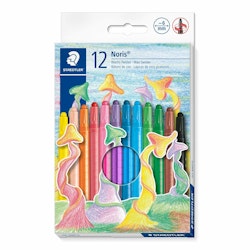 Staedtler-12st Noris vaxpennor