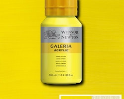 Galeria-500ml-Winsor & Newton-346-Lemon yellow