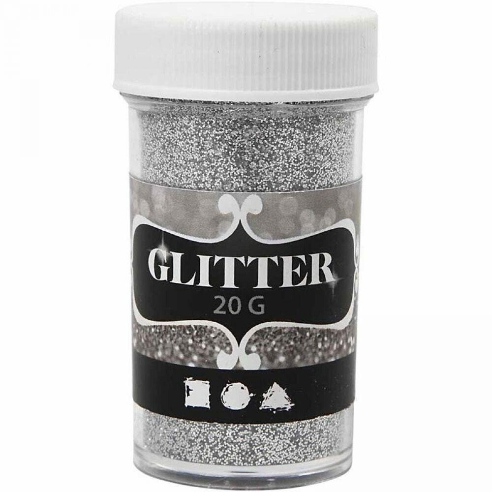 Deco-Glitter silver-20g