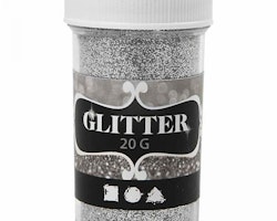 Deco-Glitter silver-20g