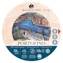 Magnani Portofino-rund 16cm 300g-20st hotpress