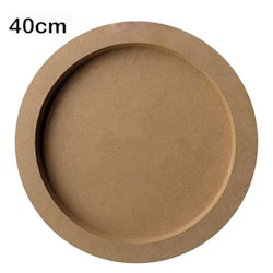 Träskiva-Rund diameter 40cm