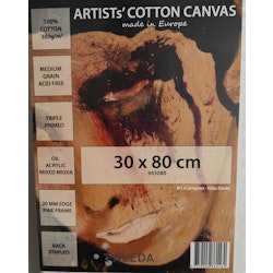 Canvas Artist 30x80-380gram-20mm- 4pack