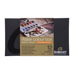 Rembrandt-Water colourbox-city-12st