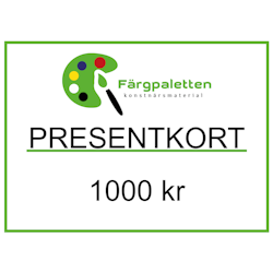 Presentkort 1000 kr