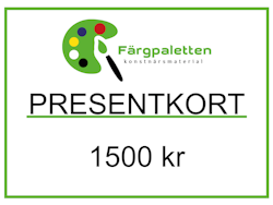 Presentkort 1500 kr