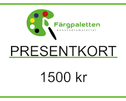 Presentkort 1500 kr