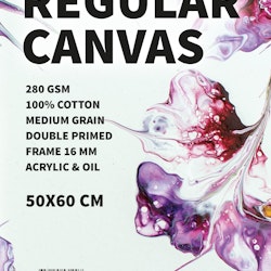 Canvas-50x60-Regular-380gram-16mm-Färgpaletten-4pack