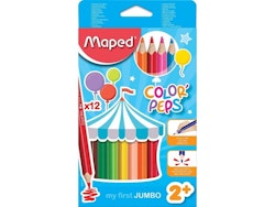 Maped Color Peps Jumbo - Färgpennor 12-pack