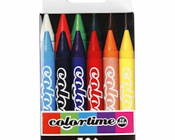 Colortime-Färgkritor 11 mm 12 Färger