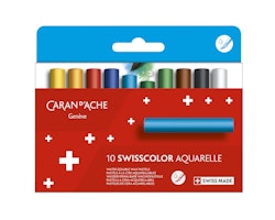 Caran Dache-Swisscolor vaxkritor-10st