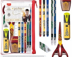 Pennfodral Harry Potter Genomskinligt set-10 delar