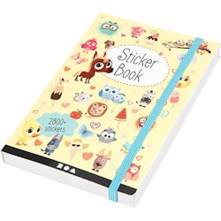 Bok med stickers-2800+