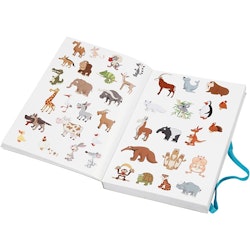 Bok med stickers-2800+