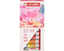 Acrylic-12stx12ml-Art creation