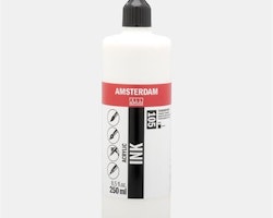 Amsterdam ink-250ml-105-titanium white