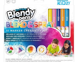 Blend & Spray Färgpennor-10 marker kit