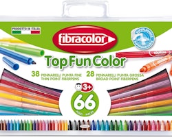 Fiberpennset Fibracolor TopFunColor 66-set