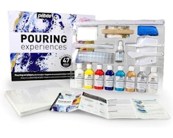 Acrylic Pouring set - Pebeo 47 delar