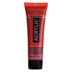 Amsterdam-20ml-317-Transparent red medium