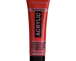 Amsterdam-20ml-317-Transparent red medium