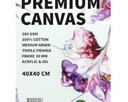 Canvas-40x40-Premium-380gram-30mm-Färgpaletten-3pack