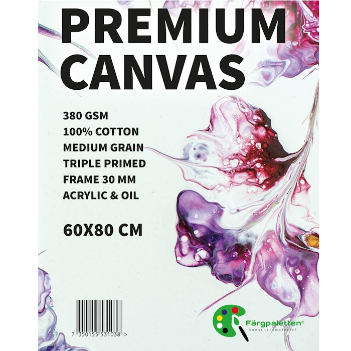 Canvas-60x80-Premium-380gram-30mm-Färgpaletten-2pack