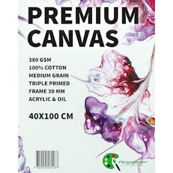 Canvas-40x100-Premium-380gram-Färgpaletten-2pack