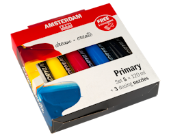 Amsterdam-Primarykit-5x120ml med 3st munstycken