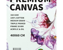 Canvas-40x60-Premium-380gram-30mm-Färgpaletten-2pack