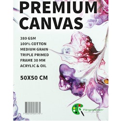 Canvas-50x50-Premium-380gram-30mm-Färgpaletten-2pack