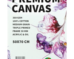 Canvas-50x70-Premium-380gram-30mm-Färgpaletten-2pack