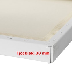 Canvas-50x70-Premium-380gram-30mm-Färgpaletten-2pack