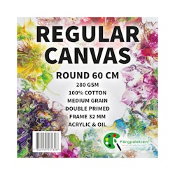 Canvas-Rund-60cm-280gram-Färgpaletten-2pack