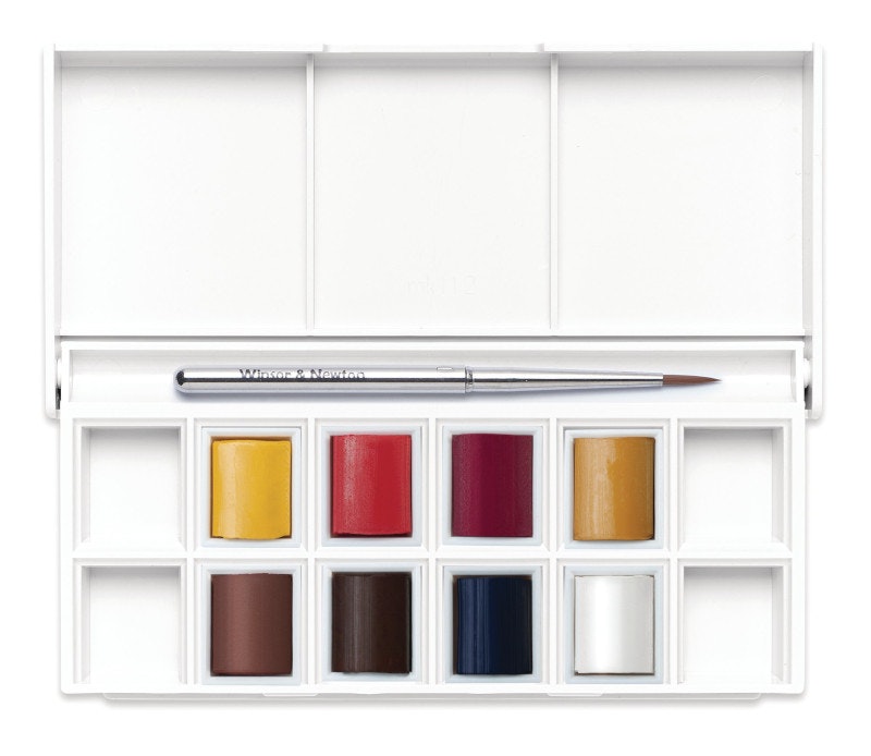 Cotman Watercolour Portrait Pocket Set-9 delar