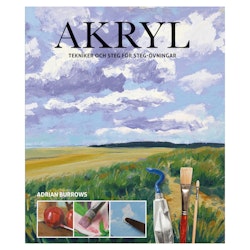 AKRYL-Tekniker & steg för steg-övningar