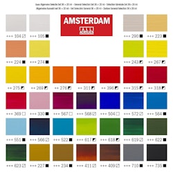 Amsterdam-Standard Series Acrylic Set 36×20 ML