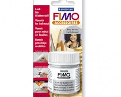 Fimo-lack till bladmetall