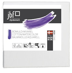 Canvas-Målarduk för akvarell-30x30-jbf