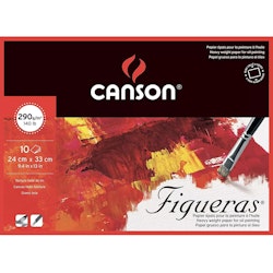 Canson-oljepapper-33x41cm-290g-10st