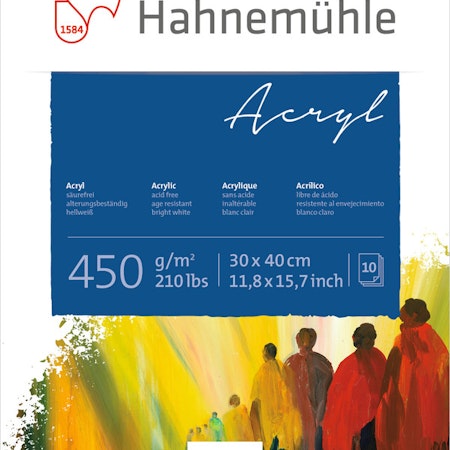 Hahnemuhle-450g-Acryl-Bright White-10st