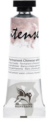 Renesans-extrafine watercolours in tubes 15 ml-02-PERMANENT CHINESE WHITE